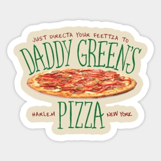 Daddy Green's Pizza Sticker